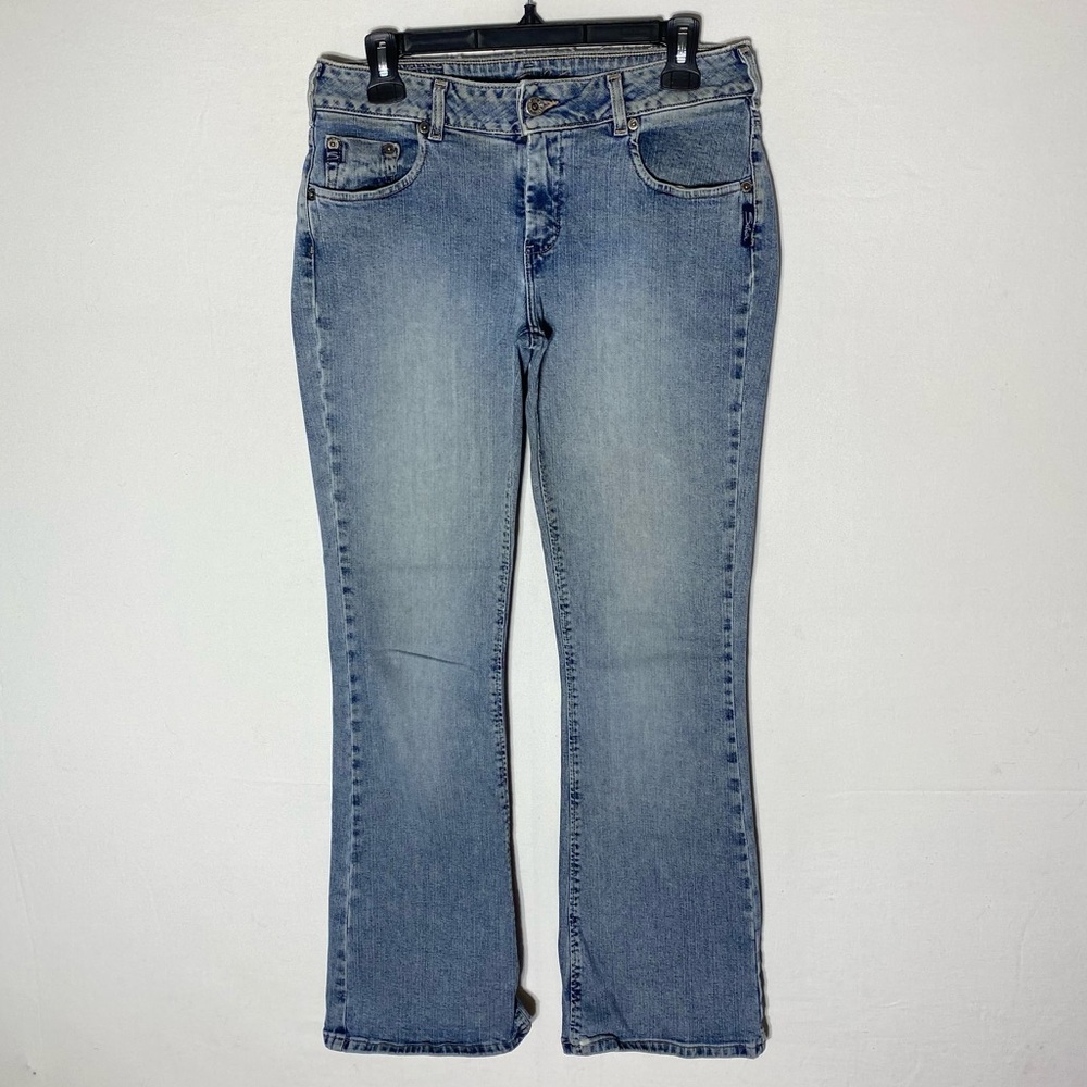 Vintage 90s Y2K Silver Jeans Stretch DV8 Light Wash Boot Cut Jeans 30 Canada